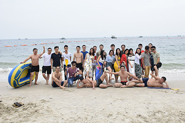 野外拓展，漫游沙滩—记锐天惠州巽寮湾之旅